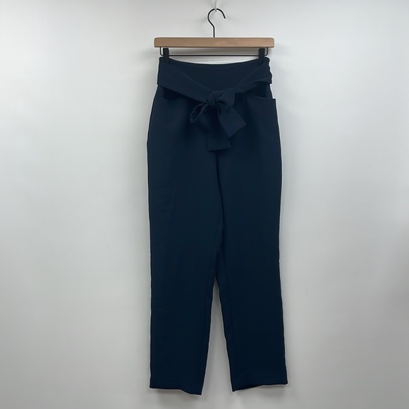 Aritzia Wilfred Navy Women's Trousers - Picture 2 of 9